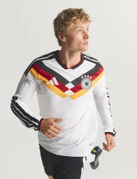 Maglia Home Authentic Long Sleeve Germania 26 L White - Adidas - FashionsVida