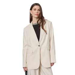 Blazer Bibbi Ecru Melange M