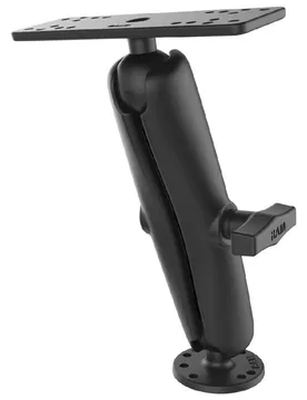 C Size Long Universal Marine Electronic Mount Black One Size unisex - RAM Mounts - FashionsVida