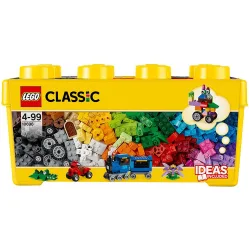 Set de Construcción Caja de Ladrillos Creativos Mediana y Coches Classic - 10696
