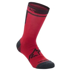 Bicycle Calzini Inter Thermal 17 Red / Black
