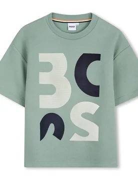 Maglietta A Maniche Corte J52990 Green Bay 12 Anni - BOSS - FashionsVida