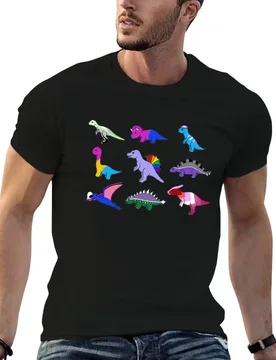 Pride Dinosaurs T-Shirt Simple Graphic Design T-Shirt - Aliexpress - FashionsVida