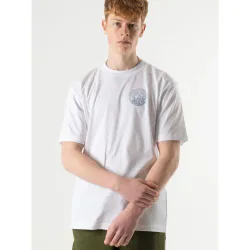 Mens White Core Logo T-Shirt - Male - White - Small