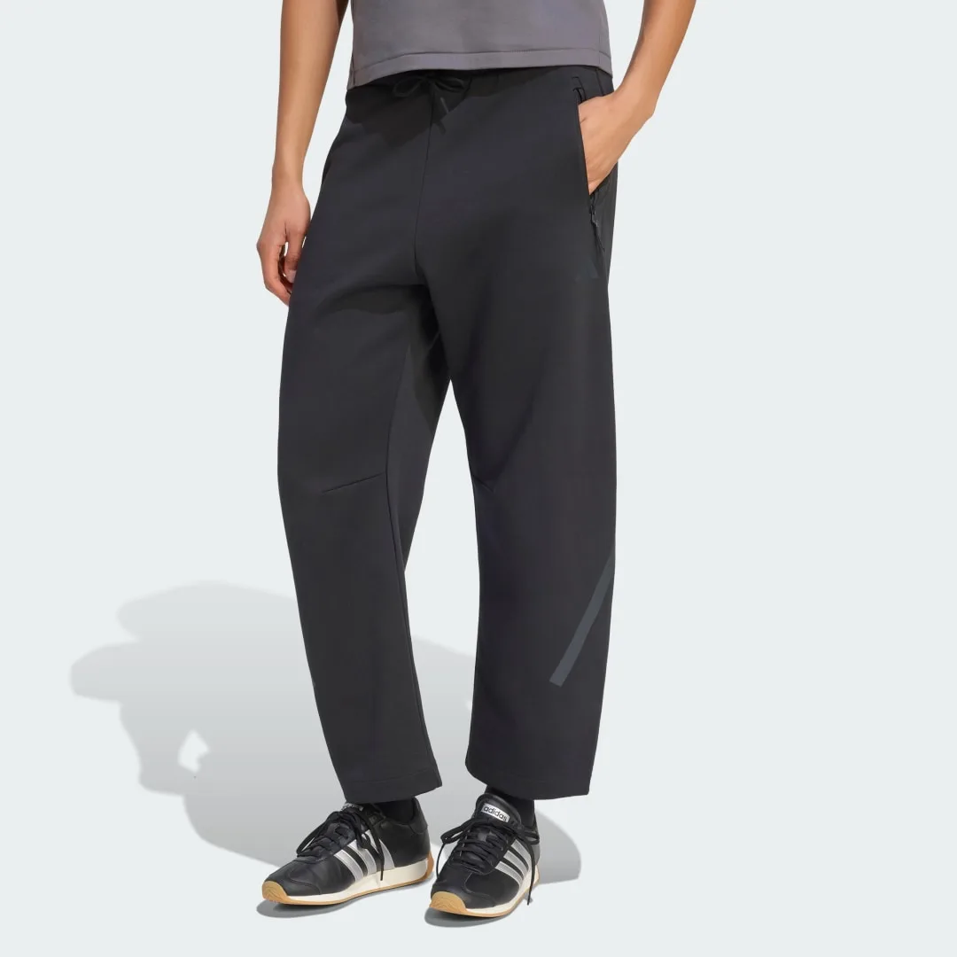 PANTALONI Z.N.E. OPEN HEM L Black - Adidas - FashionsVida