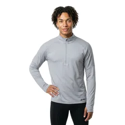 Felpa Con Mezza Zip Aero Weather M