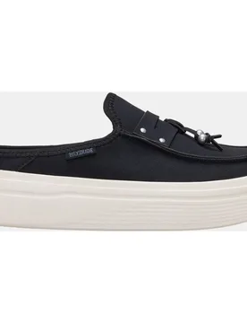 Zuecos de mujer con plataforma y charm - HeyDude - FashionsVida
