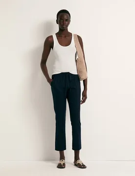 Sfera - Pantalón fluido lino - Sfera - FashionsVida