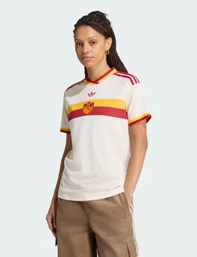 Maglia Away AS Roma 26/27 M Wonder White - Adidas - FashionsVida