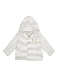 Cardigan per neonato grigio chiaro 68