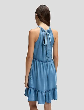 Relaxed Short Summer Dress Ice Storm Größe S female - Lee - FashionsVida