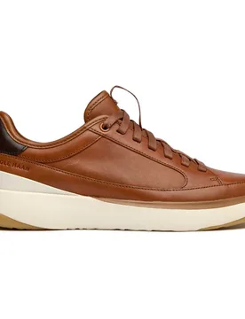 Mens Grandpro Sneaker Trainers - Tan Leather - Size Uk 7 - Cole haan - FashionsVida