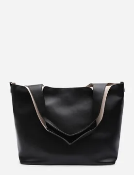 Women's 'Citron' Shoulder Tote Bag in Black - Black - Size: One Size - Where's That From - FashionsVida