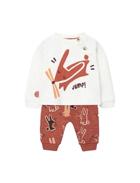 Boboli Set Knit Chemical White 24 Mesi - BÒBOLI - FashionsVida