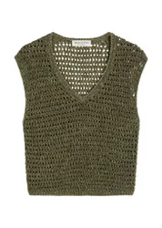 XS Knit Pullovers Sleeveless female