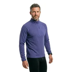 Felpa Con Mezza Zip Ascent Skipper Blue M