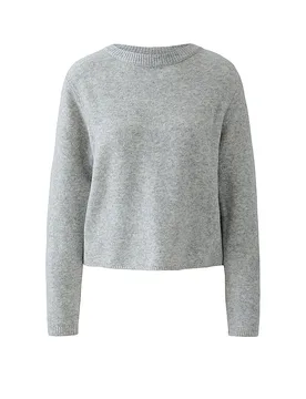 OUÍ Pullover grau 42 Damen - Oui - FashionsVida