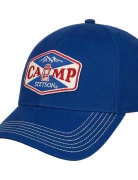 Camp Baseball Cap by - blue - Female - Size: One Size - Stetson - FashionsVida