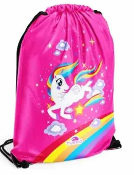 Mini Dream Universal Drawstring Bag Pink One Size unisex - TURBO - FashionsVida
