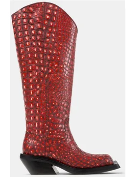 Botas cowboy unisex de piel quetal - camperlab - FashionsVida