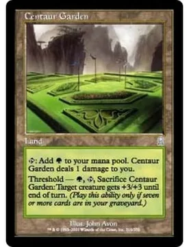 Centaur Garden (foil) Odyssey - Magic: The Gathering - FashionsVida