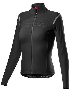Maglia A Maniche Lunghe Tutto Nano Ros Black - Castelli - FashionsVida