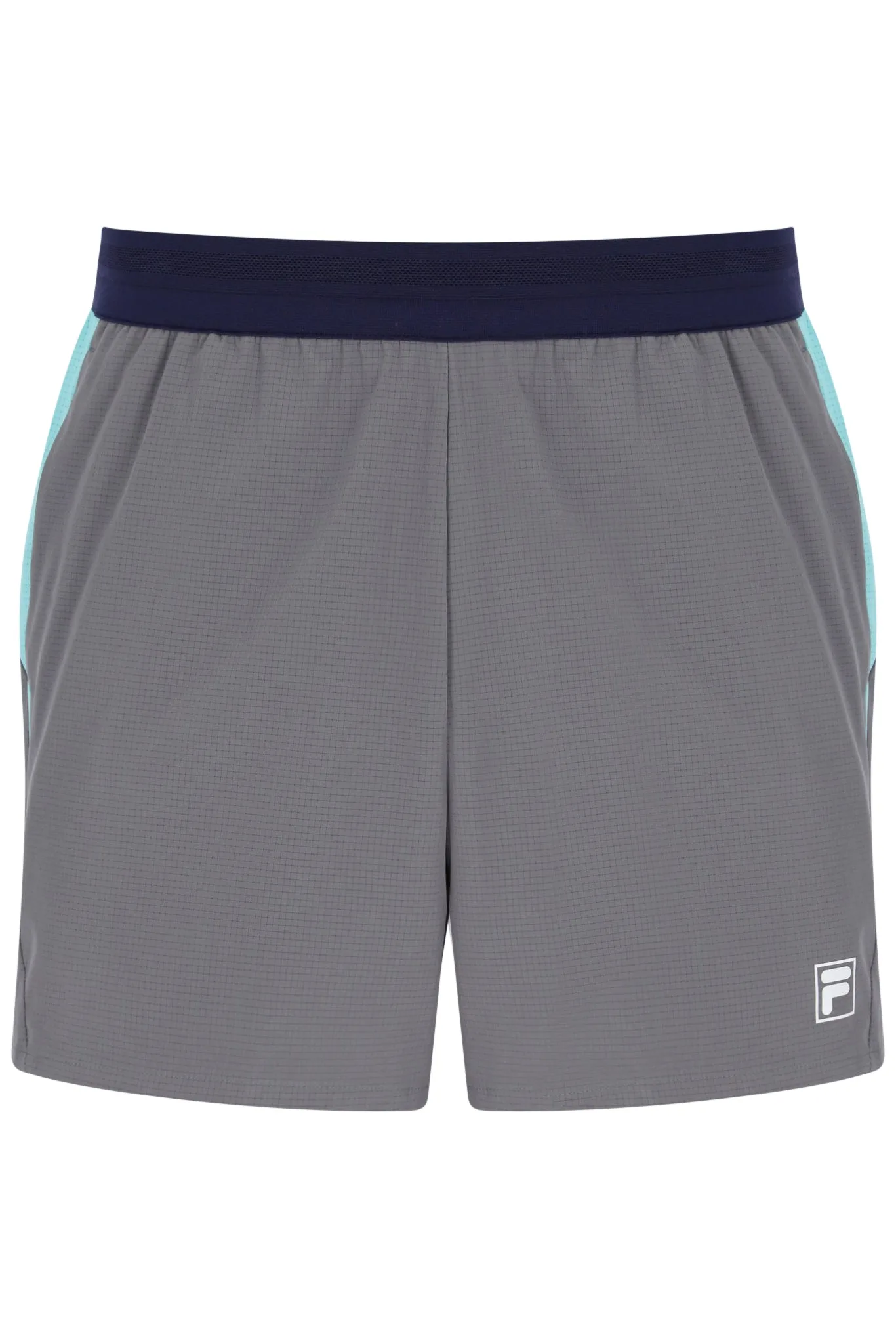 Dark Grey Men’s 5" Tennis Shorts with Inner - XS - FILA Tennis - FashionsVida