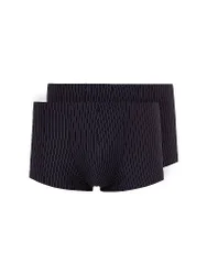 Pants 2er Pkg. COTTON MULTIPACK shadow stripe schwarz S herren