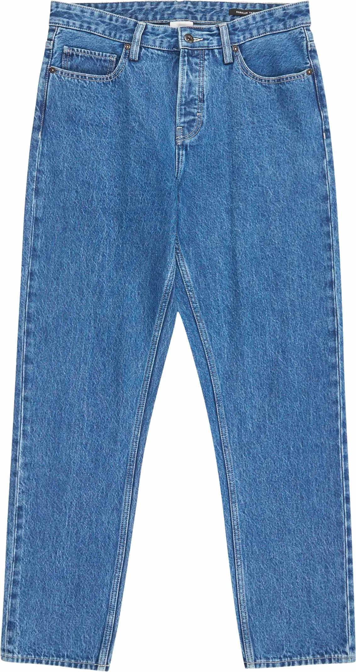 Jean regular - Regular 5 Denim Mid Used en Coton - Taille 41 - Bleu - Element - FashionsVida