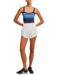 All Clear Striped Vest Top Royal Blue female