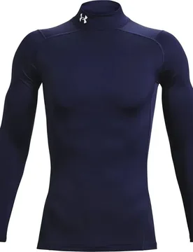 T-shirt à Manches Longues Coldgear® Comp Mock Midnight Navy 2XL - Under armour - FashionsVida