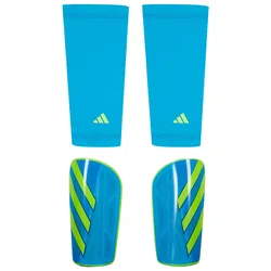 Tège-tibias Tiro League Lucid Aquamarine / Lucid Ray Blue / Solar Yellow / Dusky Petrol XL unisex