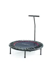 Fitness-Trampolin mit Griff schwarz B