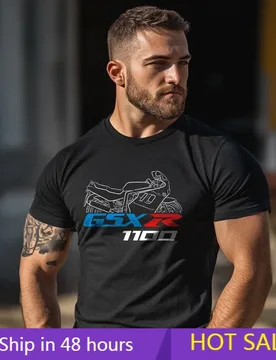 Motorcycle T-shirts Su/.zu.kis GSX-R 1100 fans Biker Tee Graphic Summer Short Sleeves Oversized Breathable 100% Cotton Cool Tee - Aliexpress - FashionsVida