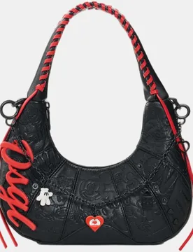 Bolso mano mediano Disney™ efecto piel - Desigual - FashionsVida