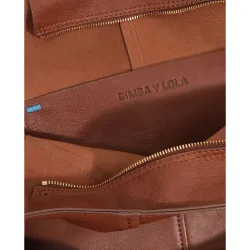 Bolso de hombro de mujer paper mediano de piel con cierre cremallera