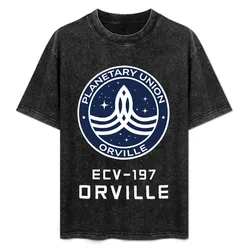 The Orville Planetary Union Logo Number Essential T-Shirt Basic Solid Color Short Sleeve T-Shirt