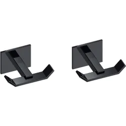 Set de 2 perchas individuales Mónaco Adhesivo