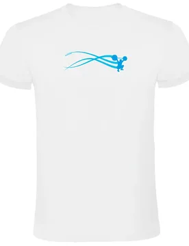 T-shirt à Manches Courtes Train Estella White M - Kruskis - FashionsVida