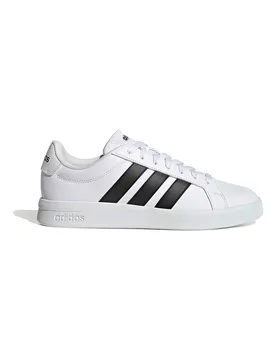 Sneakers bianche con strisce nere GRAND COURT BASE 3.0 43⅓ - Adidas - FashionsVida