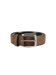 Cintura in pelle marrone 85