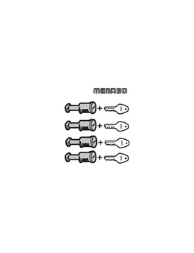 Kit serratura per barre TEMA - MENABO' - FashionsVida