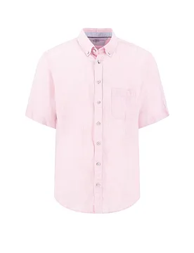 Leinenhemd rosa XL Herren - FYNCH-HATTON - FashionsVida