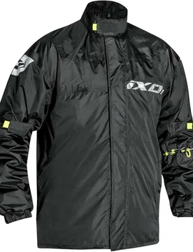 Giacca Moto Antipioggia MADDEN Nero taglia XL - Ixon - FashionsVida