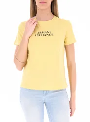 T-shirt girocollo GIALLO M