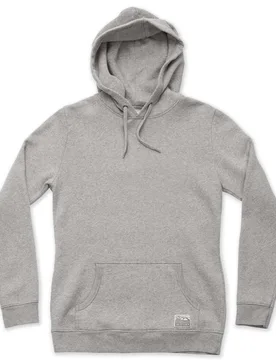 Women's Pullover Hoodie - Ash Marl - Silverstick - FashionsVida