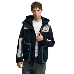 Veste Colour Block Windbreaker Eclipse Navy 2XL