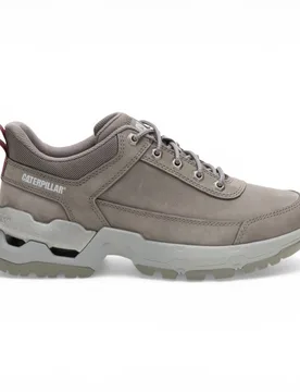 Unisex Cat () Dark Grey Leather Trainer Shoes - Surge Hiker - Size Eu 42 - Caterpillar - FashionsVida