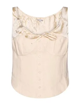Top Damen Beige 30,34,36,38 Damen - Reformation - FashionsVida