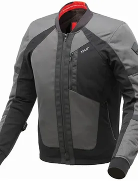Giubbotto Moto Estivo T-ur ATLAS Nero Grigio taglia M - Tucano Urbano - FashionsVida